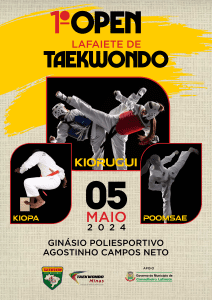 Lafaiete sedia 1° Open Lafaiete de Taekwondo