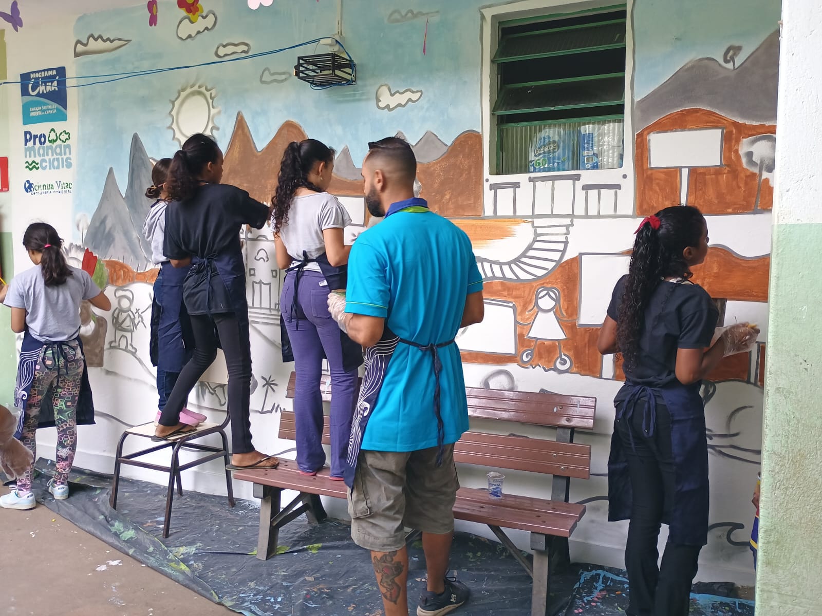 Copasa leva arte e consciência ambiental para alunos em Conselheiro Lafaiete (MG)