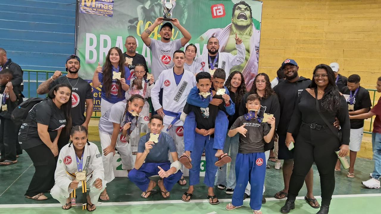 Equipe Gracie Barra Santa Matilde Brilha no Campeonato de Jiu-Jitsu Braga Team