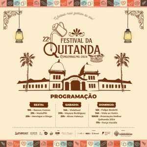 O MAIOR EVENTO DE GASTRONOMIA DO BRASIL: Festival da Quitanda divulga atrações artísticas