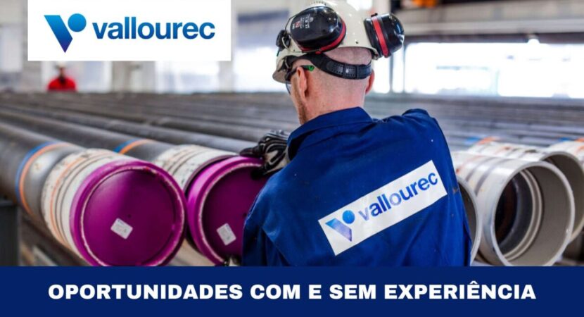 Multinacional Vallourec está com vagas abertas para técnico, eletricista, engenheiro e outros cargos de nível médio, técnico e superior, com e sem experiência