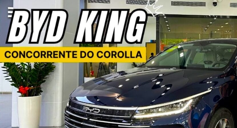 Chegou o concorrente à altura do Toyota Corolla: conheça o poderoso BYD King que chegará ainda em 2024 no Brasil!