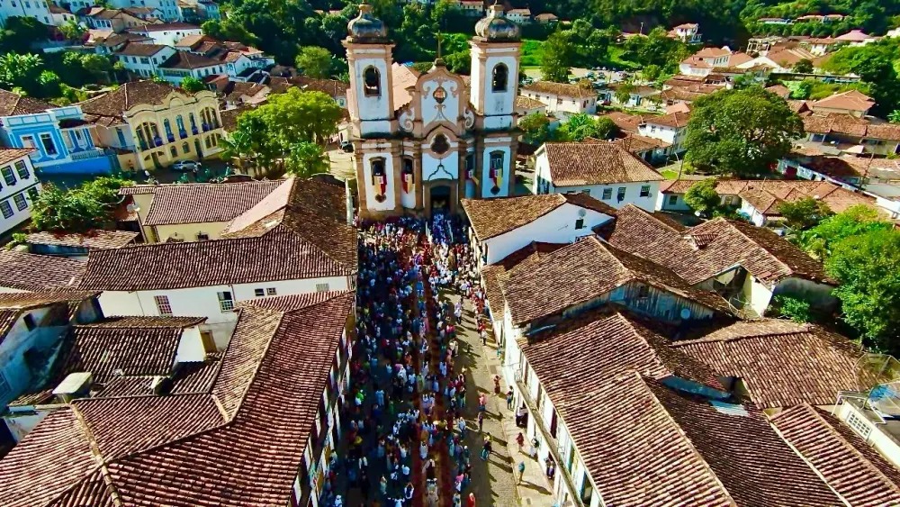 Melhores destinos turísticos em Minas Gerais