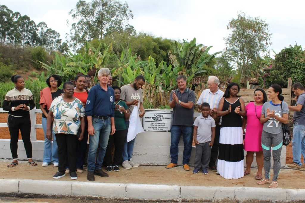 Nova Ponte é inaugurada na rua Francisco Lobo, melhorando acesso ao Bairro São José e Região